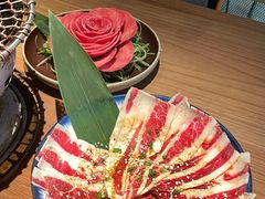 牛五花肉薄切-烧肉达人•炭火烧肉(新天地店)