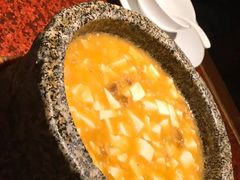 石锅鸡汤豆腐-绿茶餐厅(成都太古里店)