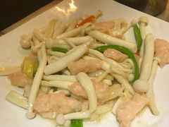 海鲜菇炒虾滑-五四北海鲜吧火锅(秀山路店)