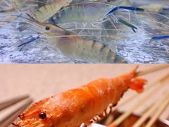 盐烤罗氏虾-白仁仔· 活烤海鲜 宵夜(豫园店)