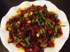 大蒜炒牛肉-潇湘阁(望京SOHO店)