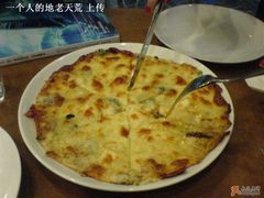 它家仅有的唯一一款PIZZA-榖屋house of flour(张江首店)