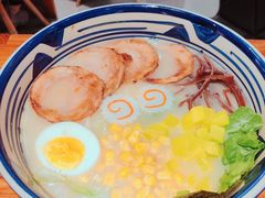 霸王豚骨拉面-汤去三面(骆驼店)