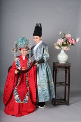 -后宫·古装汉服京剧儿童亲子全家福摄影