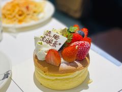 草莓舒芙理芝士蛋糕-KNOTKNOT珞珞·日式甜品(K11店)