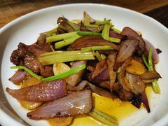 葱爆牛肉-铁公鸡·四川料理(天环广场店)