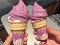 香芋脆皮甜筒-麦当劳(铜锣湾店)