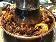 -超越炭火牛蛙火锅鸡(河东店)