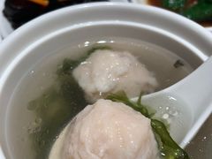 紫菜鱼丸汤-百事佳烧鸭牛腩(上海虹桥站店)