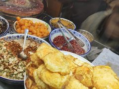 煎蛋-老马家马蓉蛋菜夹馍·腊牛肉夹馍(回民街店)