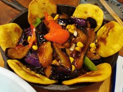 烧茄子玉米饼-锦小馆(安贞店)