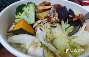 Honey Glazed Chicken Leg Light Meal