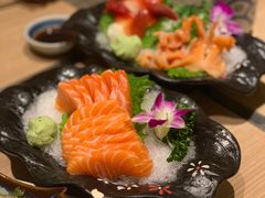 三文鱼刺身-歌行灯日本料理(伊势丹店)