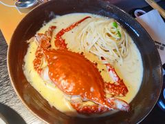 蟹肉意面-速度披萨(蓝色港湾店)