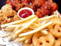 小食拼盘-百富烤霸 烤鸡汉堡(奇台店)