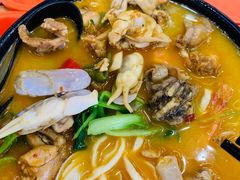 海鲜牛蛙面-台州老六海鲜面馆(上南总店)