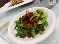 豆豉鲮鱼油麦菜-一澜江宴·江景地标楚菜(江滩公园店)