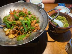 菜籽油炒超级小炒肉-老湘村·湖南土菜(天河维多利店)