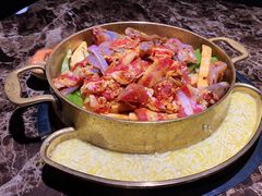 鳗鱼焖锅-猪啊牛呀羊啊铜盘烤肉(正大广场店)