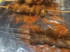 羊肉串-老红桥炸灌肠牛肚锅烧烤(定福庄店)
