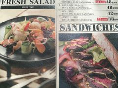 菜单-HIGH FIVE哈福手工汉堡(桂林路店)