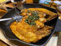 香茅草烤罗非鱼-云海肴·云南小炒·汽锅鸡(天津国金汇店)