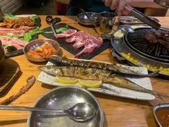 烤秋刀鱼-炭恋火炉烤肉(凌云一街坊店)
