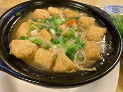 玉子豆腐煲-桂园白粥·潮汕老味道