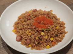 蟹籽猪颈肉炒饭-卡朋西餐(扬名广场店)