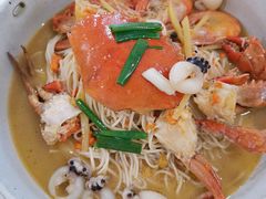 膏蟹拌面-十面欢腾·海鲜面·台式Bistro(长乐路店)