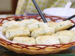 招牌香煎墨鱼饼-祈胜邨•顺德鱼生•顺德菜(容桂店)