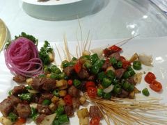 孜然牛肉粒-好妈王饺子(滂江街店)
