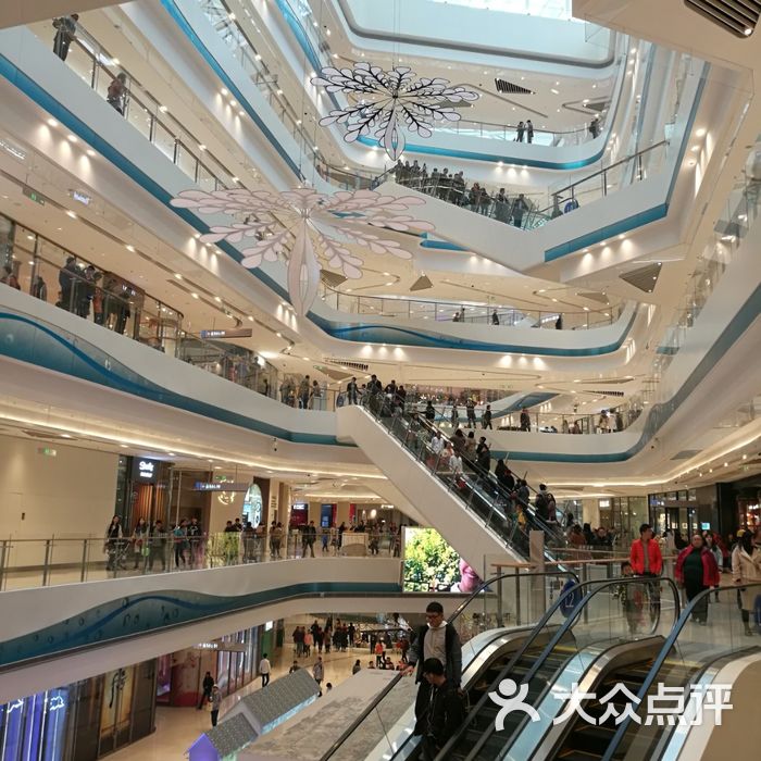 苏州中心商场内部图片
