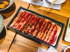 -草家酱蟹炭火烤肉店(珲春南路一店)