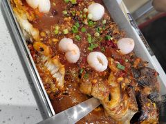 荔枝香辣清江鱼-鱼酷活鱼烤鱼(中联广场店)