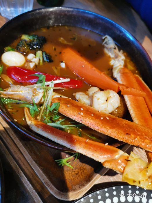 海鲜汤咖喱