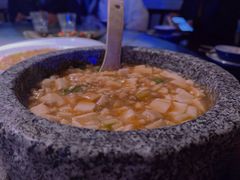 石锅鸡汤豆腐-绿茶餐厅(光谷世界城步行街店)