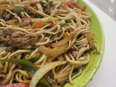 孜然牛肉拌面-复旦大学江湾校区食堂