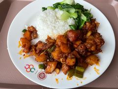 干煸仔鸡饭-北大家园食堂