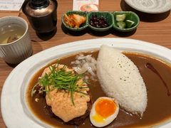 炸明太子手工汉堡排咖喱饭-CURRY YA 熟成咖哩專門店(深圳湾万象城店)