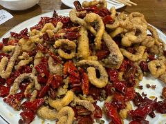 干煸鱿鱼须-盛德利食府 天津菜(河西店)