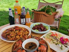 -七的湖·晚芳亭·阳澄湖农家菜·大闸蟹(莲花岛店)