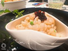 鸡头米龙井河虾仁-桂满陇·海市蜃楼·黑金(国金店)