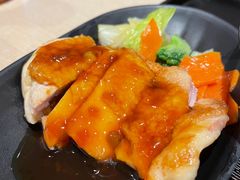 蔬菜鸡扒皿-吉野家(上海美罗城店)