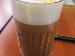 黑糖珠珠奶泡茶-魏斯理汉堡(西安沣东吾悦店)