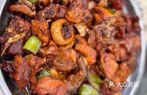 Stir-Fried Large Chicken