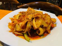 拌海螺片-红辣椒八爪鱼特色韩国料理