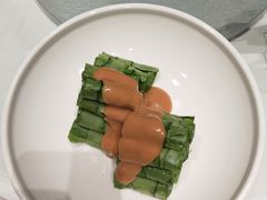 麻酱油麦菜-俏江南天津时尚曲艺主题餐厅(马场道店)