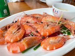 盐水虾-海月湾海景餐厅( 嵊泗本地老字号店)