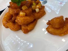 宫保大虾球-鸿运楼烤鸭店(天桥店)